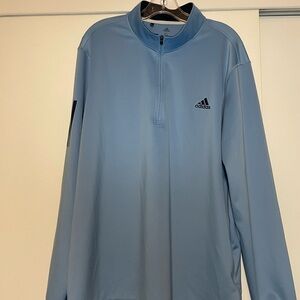Adidas 3/4 zip jacket.